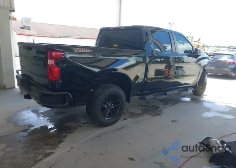 2022 Chevrolet Silverado 1500 4Wd Short Bed Custom Trail Boss из США, поврежденный, VIN 3GCPDCED0NG634900